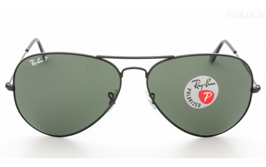 Ray-Ban Aviator Large Metal Polarised (RB3025 002/58 62mm) saules brilles